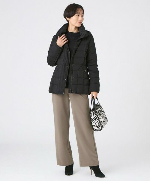 EVEX by KRIZIA / エヴェックス バイ クリツィア その他アウター | 【SANYO Style EDITION掲載】【ウォッシャブル・放電テープ付】マットタフタフーデッドミドルダウンジャケット | 詳細1