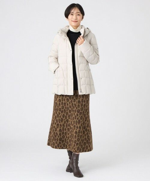 EVEX by KRIZIA / エヴェックス バイ クリツィア その他アウター | 【SANYO Style EDITION掲載】【ウォッシャブル・放電テープ付】マットタフタフーデッドミドルダウンジャケット | 詳細2