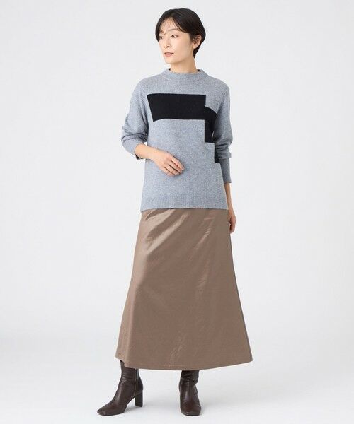 EVEX by KRIZIA / エヴェックス バイ クリツィア ニット・セーター | 【SANYO Style EDITION掲載】【ウォッシャブル】ブロッキングウールニットプルオーバー | 詳細2