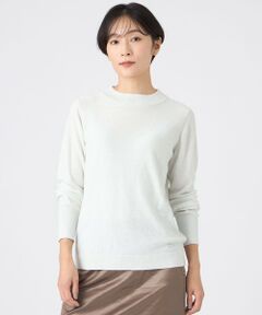 EVEX by KRIZIA / エヴェックス バイ クリツィア ニット・セーター | 【SANYO Style EDITION掲載】【ウォッシャブル】ミニスパンコールニットプルオーバー