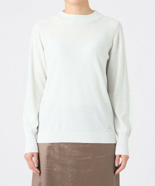 EVEX by KRIZIA / エヴェックス バイ クリツィア ニット・セーター | 【SANYO Style EDITION掲載】【ウォッシャブル】ミニスパンコールニットプルオーバー | 詳細4