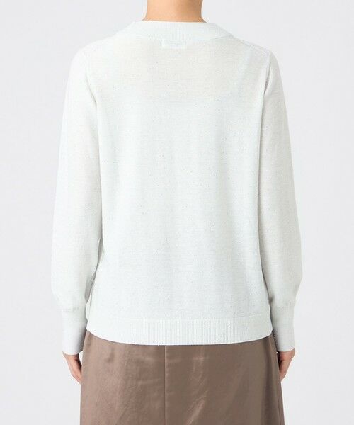 EVEX by KRIZIA / エヴェックス バイ クリツィア ニット・セーター | 【SANYO Style EDITION掲載】【ウォッシャブル】ミニスパンコールニットプルオーバー | 詳細6