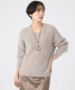 EVEX by KRIZIA / エヴェックス バイ クリツィア ニット・セーター | 【SANYO Style EDITION掲載】フォックスウールファーニットプルオーバー