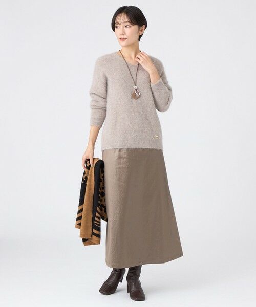 EVEX by KRIZIA / エヴェックス バイ クリツィア ニット・セーター | 【SANYO Style EDITION掲載】フォックスウールファーニットプルオーバー | 詳細5