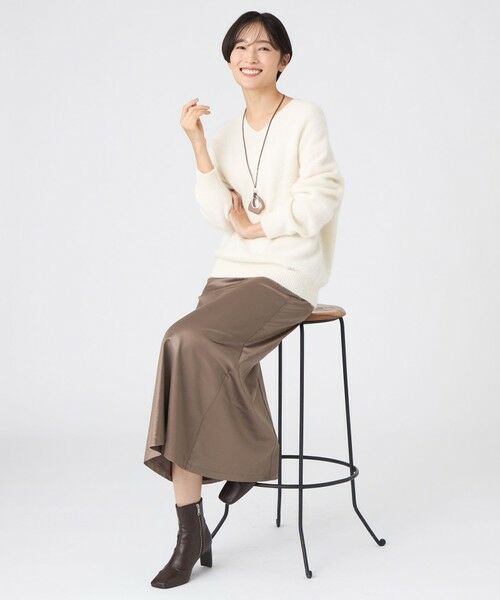 EVEX by KRIZIA / エヴェックス バイ クリツィア ニット・セーター | 【SANYO Style EDITION掲載】フォックスウールファーニットプルオーバー | 詳細2