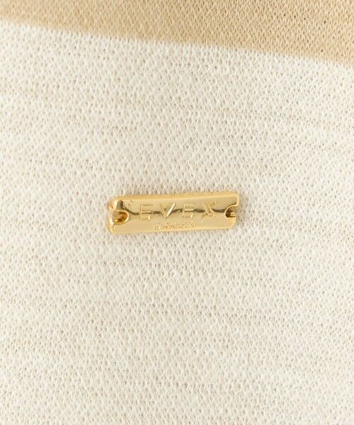 EVEX by KRIZIA / エヴェックス バイ クリツィア カットソー | 【ウォッシャブル】ウールジャカードジャージーボーダーカットソー | 詳細9