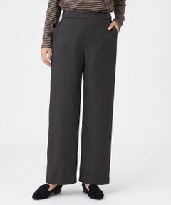 EVEX by KRIZIA / エヴェックス バイ クリツィア その他パンツ | 【カタログ掲載】【ウォッシャブル】ラメグレンチェックブラッシュドストレートパンツ