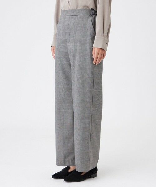 EVEX by KRIZIA / エヴェックス バイ クリツィア その他パンツ | 【カタログ掲載】【ウォッシャブル】ラメグレンチェックブラッシュドストレートパンツ | 詳細7