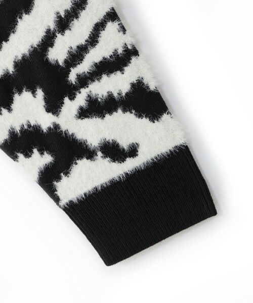 EVEX by KRIZIA / エヴェックス バイ クリツィア ニット・セーター | 【カタログ掲載】フェザーヤーンゼブラニットプルオーバー | 詳細3