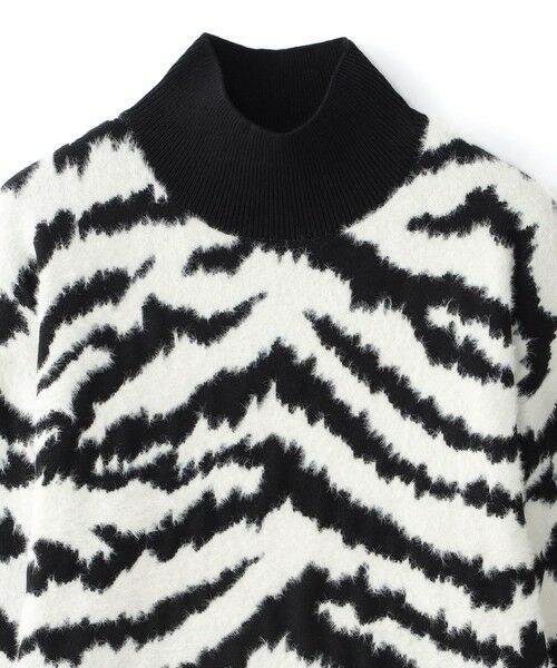 EVEX by KRIZIA / エヴェックス バイ クリツィア ニット・セーター | 【カタログ掲載】フェザーヤーンゼブラニットプルオーバー | 詳細2