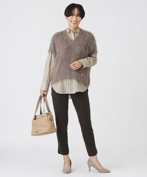 EVEX by KRIZIA / エヴェックス バイ クリツィア ニット・セーター | フェザータッチVネックニットベスト | 詳細2