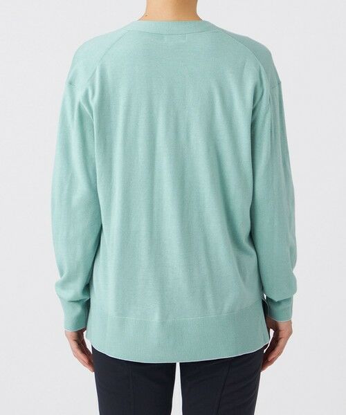 EVEX by KRIZIA / エヴェックス バイ クリツィア ニット・セーター | 【ウォッシャブル】ハイゲージラインニットカーディガン | 詳細7