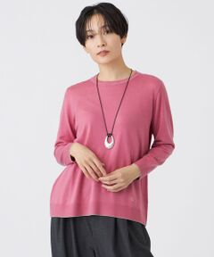 EVEX by KRIZIA / エヴェックス バイ クリツィア ニット・セーター | 【ウォッシャブル】ハイゲージラインニットプルオーバー