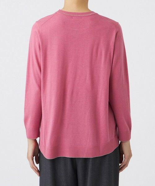 EVEX by KRIZIA / エヴェックス バイ クリツィア ニット・セーター | 【ウォッシャブル】ハイゲージラインニットプルオーバー | 詳細7