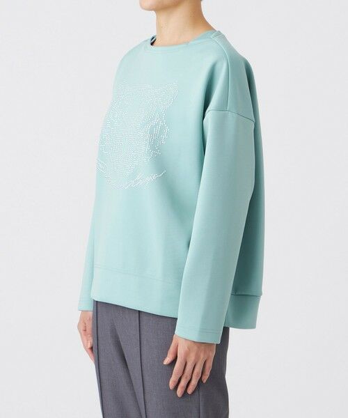 EVEX by KRIZIA / エヴェックス バイ クリツィア カットソー | 【ウォッシャブル】ホットフィットダンボールニットプルオーバー | 詳細4