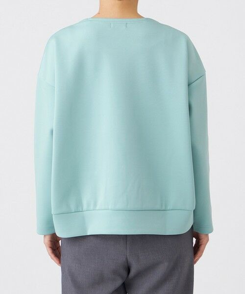 EVEX by KRIZIA / エヴェックス バイ クリツィア カットソー | 【ウォッシャブル】ホットフィットダンボールニットプルオーバー | 詳細5