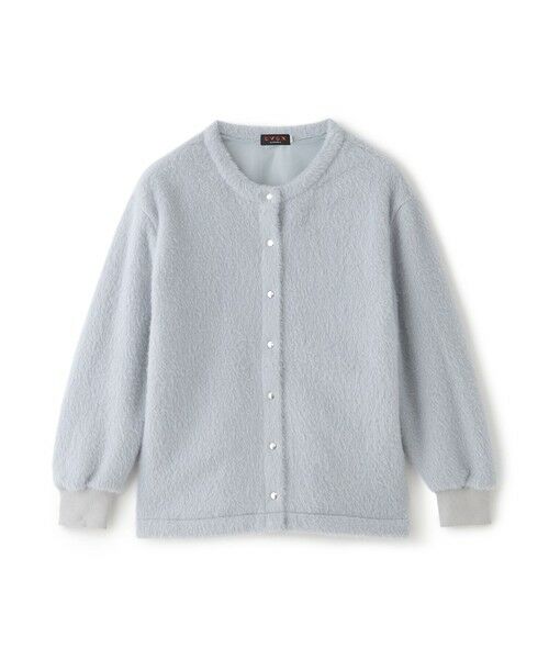 EVEX by KRIZIA / エヴェックス バイ クリツィア カットソー | 【ウォッシャブル】テディファーカーディガン（グレー2）