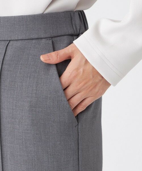 EVEX by KRIZIA / エヴェックス バイ クリツィア その他パンツ | 【マシンウォッシャブル】TRダブルクロスピンタックパンツ | 詳細8