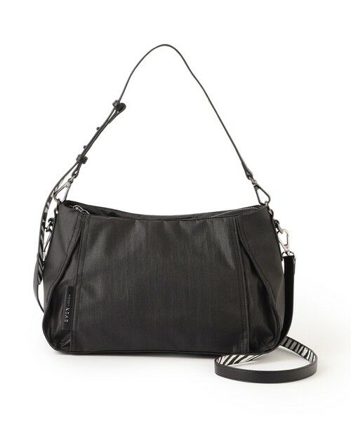 EVEX by KRIZIA / エヴェックス バイ クリツィア メッセンジャーバッグ・ウエストポーチ | メタナイロンショルダー（ブラック1）