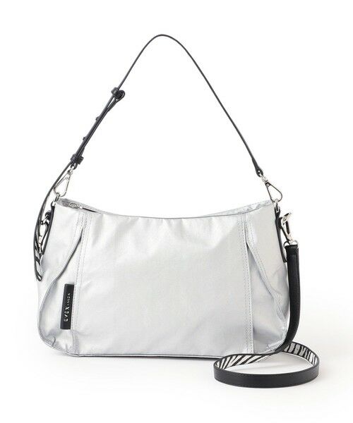 EVEX by KRIZIA / エヴェックス バイ クリツィア メッセンジャーバッグ・ウエストポーチ | メタナイロンショルダー（シルバー1）