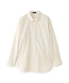 EVEX by KRIZIA / エヴェックス バイ クリツィア シャツ・ブラウス | 【マシンウォッシャブル】ゼブラプリントソフトタイプライターシャツ