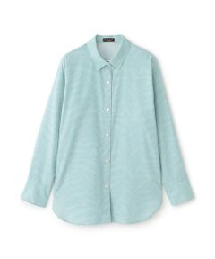 EVEX by KRIZIA / エヴェックス バイ クリツィア シャツ・ブラウス | 【マシンウォッシャブル】ゼブラプリントソフトタイプライターシャツ