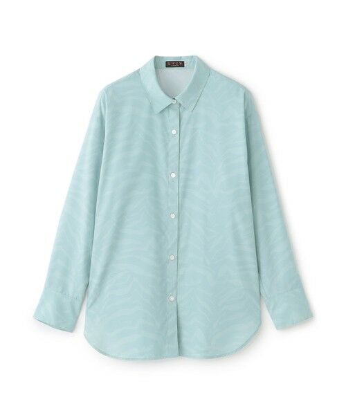 EVEX by KRIZIA / エヴェックス バイ クリツィア シャツ・ブラウス | 【マシンウォッシャブル】ゼブラプリントソフトタイプライターシャツ | 詳細11