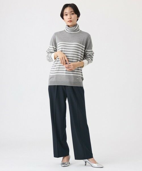 EVEX by KRIZIA / エヴェックス バイ クリツィア その他パンツ | 【美シルエット・ウォッシャブル】ストレッチツイルタックパンツ | 詳細5