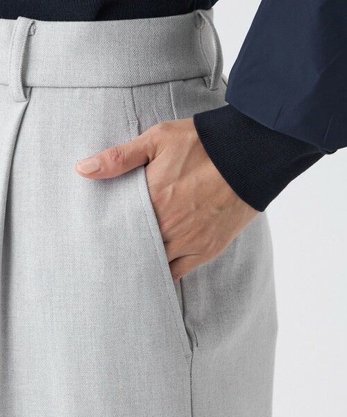 EVEX by KRIZIA / エヴェックス バイ クリツィア その他パンツ | 【美シルエット・ウォッシャブル】ストレッチツイルタックパンツ | 詳細10