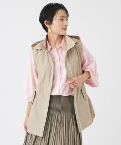 EVEX by KRIZIA / エヴェックス バイ クリツィア ダウンジャケット・ベスト | 【カタログ掲載・マシンウォッシャブル】パンチングタフタフーデッドジレ