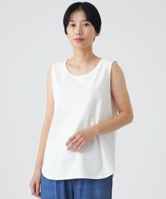 EVEX by KRIZIA / エヴェックス バイ クリツィア カットソー | 【ウォッシャブル】コットンスムースタンクトップ