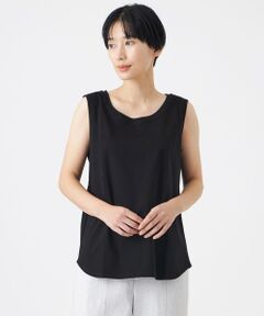 EVEX by KRIZIA / エヴェックス バイ クリツィア カットソー | 【ウォッシャブル】コットンスムースタンクトップ