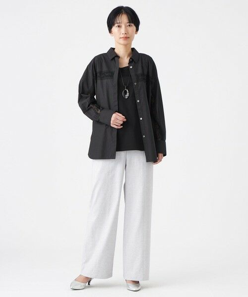 EVEX by KRIZIA / エヴェックス バイ クリツィア カットソー | 【ウォッシャブル】コットンスムースタンクトップ | 詳細2