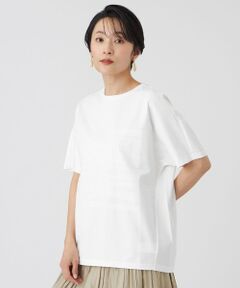 EVEX by KRIZIA / エヴェックス バイ クリツィア カットソー | 【カタログ掲載・ウォッシャブル】クリアゼブラプリントカットソー