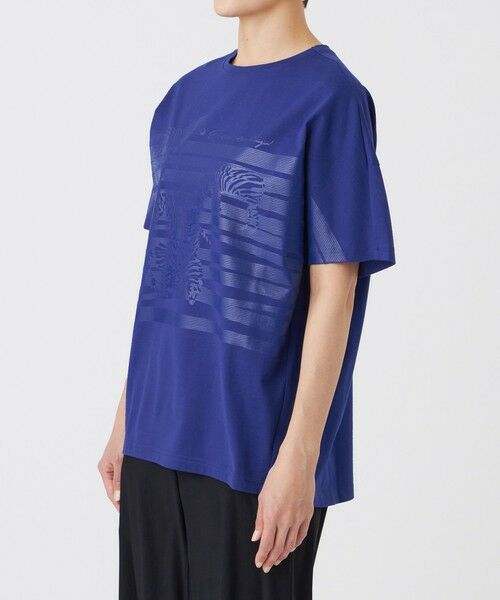 EVEX by KRIZIA / エヴェックス バイ クリツィア カットソー | 【カタログ掲載・ウォッシャブル】クリアゼブラプリントカットソー | 詳細6