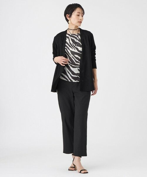 EVEX by KRIZIA / エヴェックス バイ クリツィア カットソー | 【接触冷感・ウォッシャブル】ハイゲージ天竺カーディガン | 詳細3