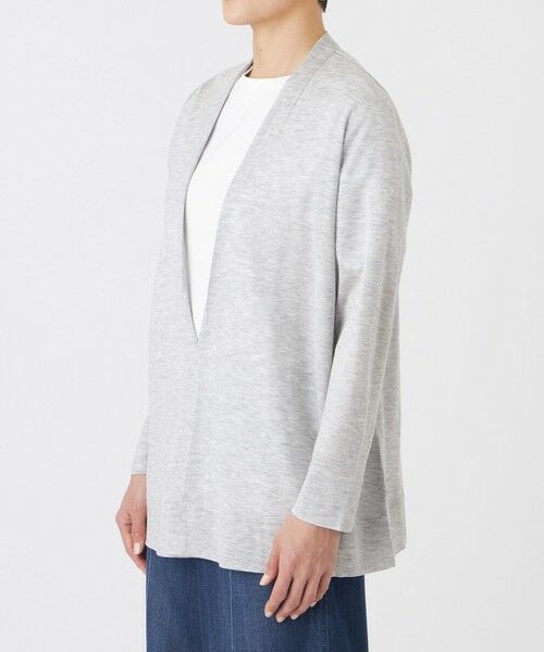 EVEX by KRIZIA / エヴェックス バイ クリツィア カットソー | 【接触冷感・ウォッシャブル】ハイゲージ天竺カーディガン | 詳細6