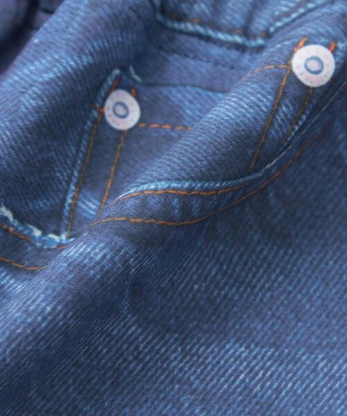 EVEX by KRIZIA / エヴェックス バイ クリツィア その他パンツ | 【カタログ掲載・接触冷感・吸水速乾・着用じわ防止・マシンウォッシャブル】ストレッチプリントデニムパンツ | 詳細10