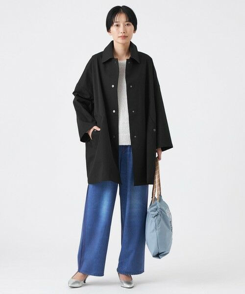 EVEX by KRIZIA / エヴェックス バイ クリツィア その他パンツ | 【カタログ掲載・接触冷感・吸水速乾・着用じわ防止・マシンウォッシャブル】ストレッチプリントデニムパンツ | 詳細2