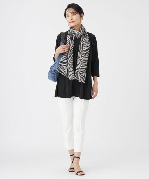 EVEX by KRIZIA / エヴェックス バイ クリツィア その他パンツ | 【ベストセラー・新色】【接触冷感・UVカット・ウォッシャブル】メリルハイテンションクロップドパンツ | 詳細1