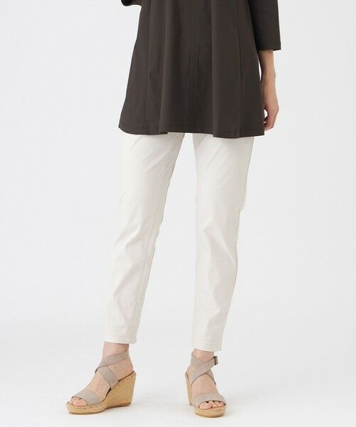 EVEX by KRIZIA / エヴェックス バイ クリツィア その他パンツ | 【定番人気・新色】【接触冷感・UVカット・ウォッシャブル】メリルハイテンションテーパードパンツ（グレー3）