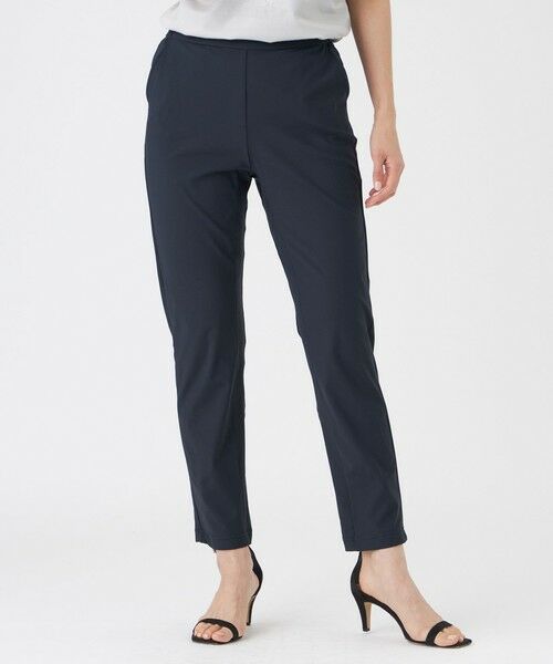 EVEX by KRIZIA / エヴェックス バイ クリツィア その他パンツ | 【定番人気・新色】【接触冷感・UVカット・ウォッシャブル】メリルハイテンションテーパードパンツ（ネイビー2）