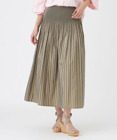 EVEX by KRIZIA / エヴェックス バイ クリツィア ロング・マキシ丈スカート | 【カタログ掲載・ウォッシャブル】ストライプリバーシブルシャーリングスカート