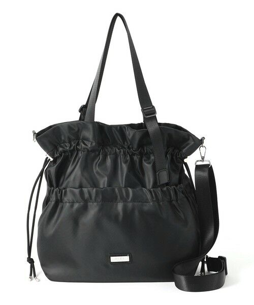 EVEX by KRIZIA / エヴェックス バイ クリツィア メッセンジャーバッグ・ウエストポーチ | アニマルプリントトートバッグ（ブラック1）