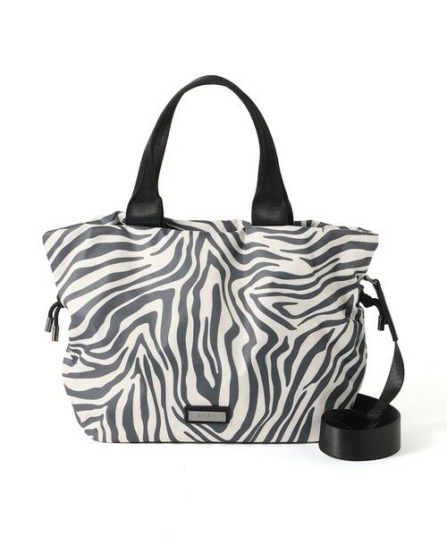 EVEX by KRIZIA / エヴェックス バイ クリツィア メッセンジャーバッグ・ウエストポーチ | アニマルプリントショルダーバッグ（オフホワイト1）