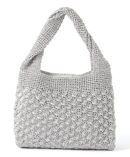 EVEX by KRIZIA / エヴェックス バイ クリツィア メッセンジャーバッグ・ウエストポーチ | メタリックニットバッグ | 詳細6