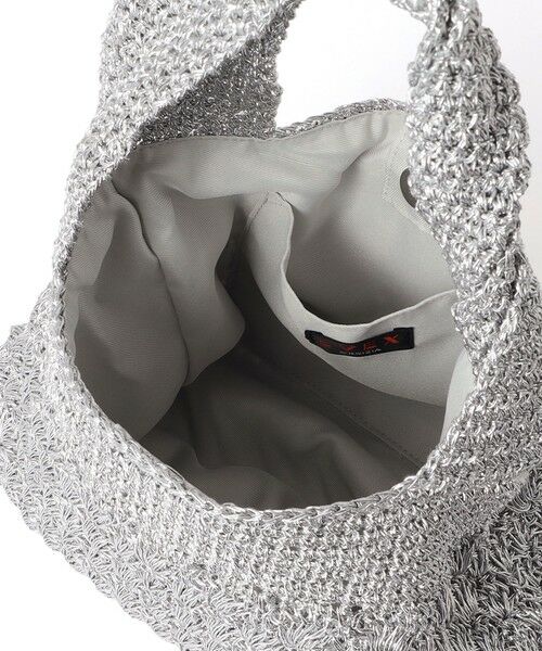 EVEX by KRIZIA / エヴェックス バイ クリツィア メッセンジャーバッグ・ウエストポーチ | メタリックニットバッグ | 詳細8