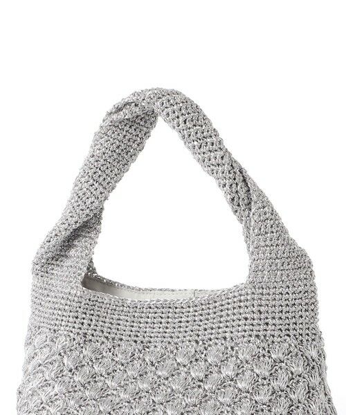 EVEX by KRIZIA / エヴェックス バイ クリツィア メッセンジャーバッグ・ウエストポーチ | メタリックニットバッグ | 詳細9