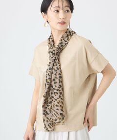 EVEX by KRIZIA / エヴェックス バイ クリツィア マフラー・ショール・スヌード・ストール | アニマルコットンストール