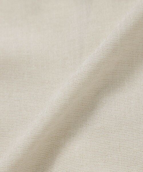 EVEX by KRIZIA / エヴェックス バイ クリツィア ノーカラージャケット | 【カタログ掲載・マシンウォッシャブル】ドライスラブハーフスリーブジャケット | 詳細10